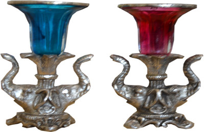 37% OFF on Style N Decor Iron 2 - Cup Candle Holder Multicolor, Pack of 2 37% OFF on Style N Decor Iron 2 - Cup Candle Holder Multicolor, Pack of 2