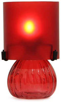 1% OFF on Giftsbymeeta Glass 1 - Cup Tealight Holder Red, Pack of 2 1% OFF on Giftsbymeeta Glass 1 - Cup Tealight Holder Red, Pack of 2