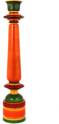 17% OFF on Adaa Wooden 1 - Cup Candle Holder Orange, Green, Pack of 1 17% OFF on Adaa Wooden 1 - Cup Candle Holder Orange, Green, Pack of 1