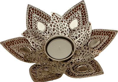 35% OFF on The Yellow Door Small Flower Iron 1 - Cup Tealight Holder Silver, Pack of 1 35% OFF on The Yellow Door Small Flower Iron 1 - Cup Tealight Holder Silver, Pack of 1