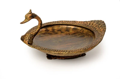 Artistique Aluminium Candle Holder Gold, Pack of 1