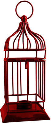 76% OFF on Sutra Decor Iron 1 - Cup Tealight Holder Red, Pack of 1