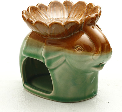 37% OFF on Aapno Rajasthan Green Elephant Two in One Oil Burner Ceramic 1 - Cup Tealight Holder Multicolor, Pack of 1 37% OFF on Aapno Rajasthan Green Elephant Two in One Oil Burner Ceramic 1 - Cup Tealight Holder Multicolor, Pack of 1