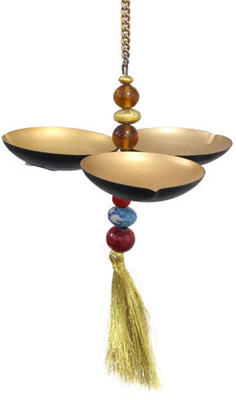 3% OFF on Gifts By Meeta Steel Hanging Diya