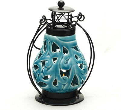 37% OFF on Aapno Rajasthan Floral Cut Wind Lantern Ceramic 1 - Cup Tealight Holder Multicolor, Pack of 1 37% OFF on Aapno Rajasthan Floral Cut Wind Lantern Ceramic 1 - Cup Tealight Holder Multicolor, Pack of 1