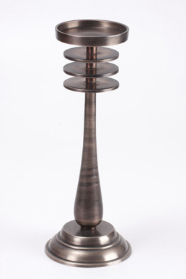 49% OFF on Goyal India Aluminium Candle Holder Brown, Pack of 1