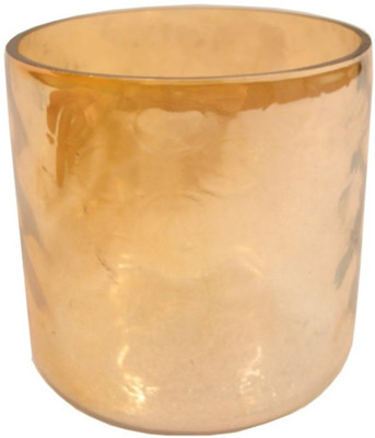 GolMaalShop Glass Tealight Holder Brown, Pack of 3 GolMaalShop Glass Tealight Holder Brown, Pack of 3