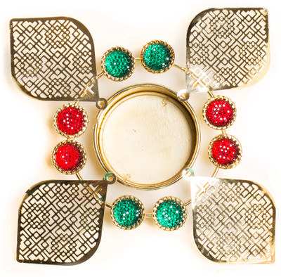 25% OFF on Daffodils Steel Candle Holder Multicolor, Pack of 1 25% OFF on Daffodils Steel Candle Holder Multicolor, Pack of 1