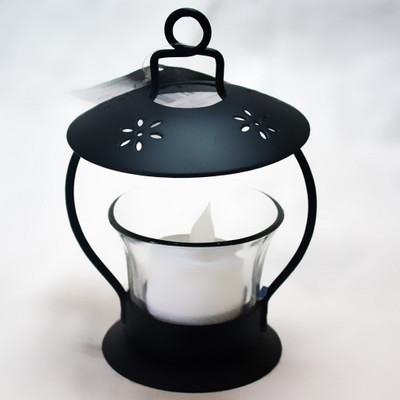 37% OFF on Skycandle Iron, Glass 1 - Cup Tealight Holder White, Pack of 2