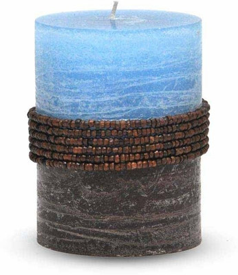 Pride & Joy Arts Rustic Beads Candle Pride & Joy Arts Rustic Beads Candle