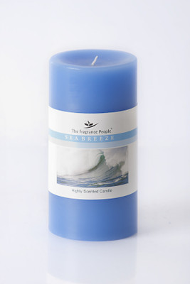 10% OFF on The Fragrance People Large Pillar 3 x 6 Sea Breeze Candle