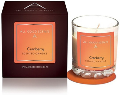 All Good Scents Scented Cranberry Candle All Good Scents Scented Cranberry Candle