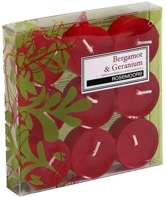 Rosemoore Scented Tea Lights - Bergamot & Geranium Candle Rosemoore Scented Tea Lights - Bergamot & Geranium Candle
