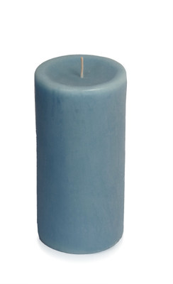 Silverlight Ocean Breeze Scented Pillar Candle (Blue, Pack Of 1)