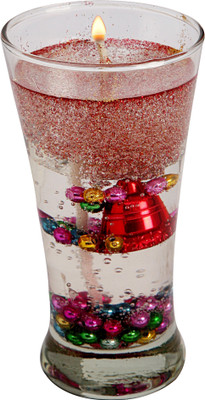 Aadhya Creations Color Beads Gel Candle (Multicolor, Pack Of 1)