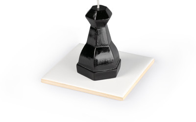 Manulena Chess Pawn Black 80g Candle Manulena Chess Pawn Black 80g Candle