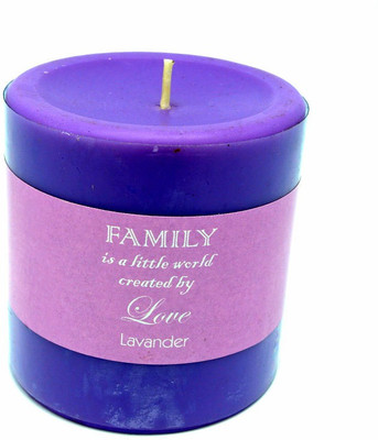 20% OFF on Mysore Scents Lavender Pillar Candle 20% OFF on Mysore Scents Lavender Pillar Candle