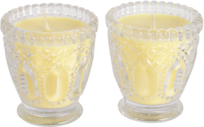 4% OFF on Marvel Living Small Designer Glass Candle