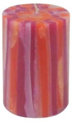 51% OFF on GGI Multi Layered Strips Pillar Candle