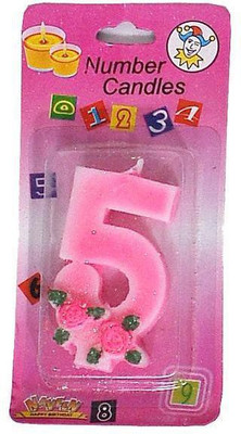 35% OFF on Indigo Creatives Year 5 Birthday Candle 35% OFF on Indigo Creatives Year 5 Birthday Candle
