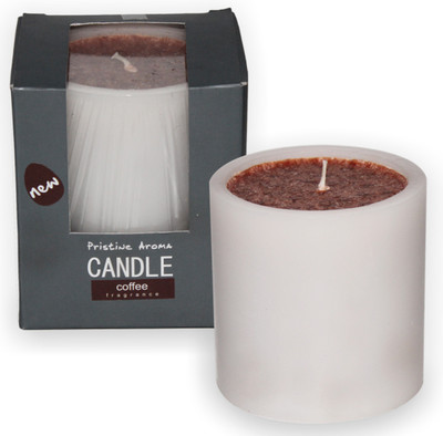 DECO aro Coffee Pillar D/C Wax Candle DECO aro Coffee Pillar D/C Wax Candle