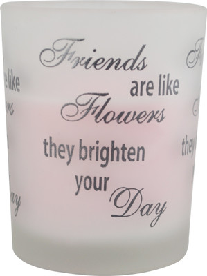 25% OFF on Sixthsense Printed Glass Votive Rose Scented Candle Candle 25% OFF on Sixthsense Printed Glass Votive Rose Scented Candle Candle