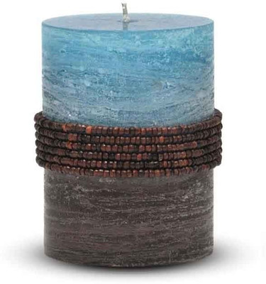 Pride & Joy Arts Rustic Sea Beads Candle
