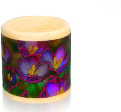 4% OFF on Silverlight Lavender Scented Designer Pillar Candle 4% OFF on Silverlight Lavender Scented Designer Pillar Candle