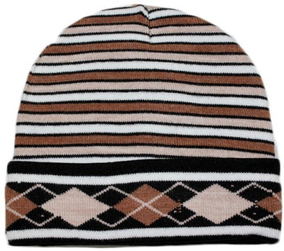 RO Striped Skull Cap Cap RO Striped Skull Cap Cap