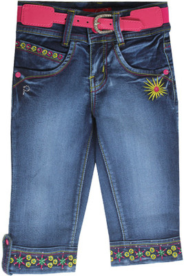 30% OFF on Purple Nasty Sugandha Girl's Denim Capri 30% OFF on Purple Nasty Sugandha Girl's Denim Capri