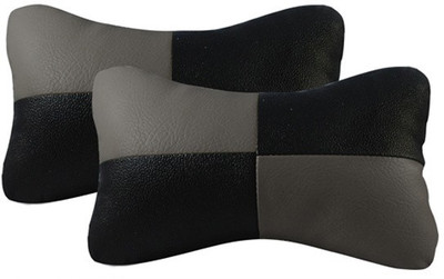 40% OFF on Spedy Black & Grey Colour Neck Pillow Car Cushion