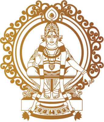 WallDesign Ayyappa Swamy Windows Car Sticker WallDesign Ayyappa Swamy Windows Car Sticker