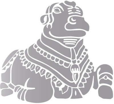 34% OFF on WallDesign Nandi Bull Windows Car Sticker 34% OFF on WallDesign Nandi Bull Windows Car Sticker