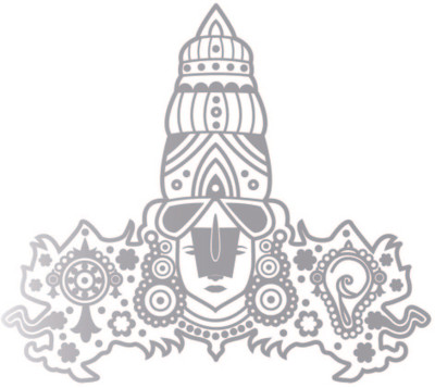 37% OFF on WallDesign Tirupati Balaji Flame Windows Car Sticker