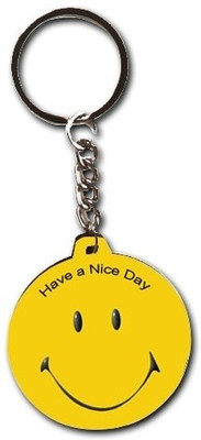55% OFF on Smileonline Smiley Round Wood02 Nice Day Key Chain 55% OFF on Smileonline Smiley Round Wood02 Nice Day Key Chain