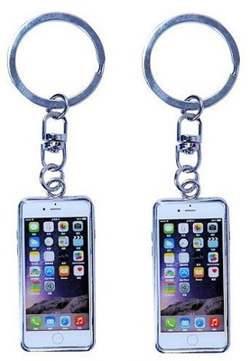 Phoenix Pack Of 2 iPhone Replica Metal Key Chain Phoenix Pack Of 2 iPhone Replica Metal Key Chain