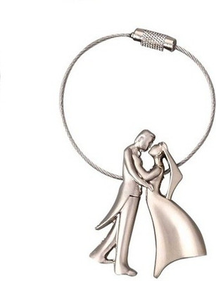 48% OFF on Phoenix Bride & Groom Metal Wire Locking Locking Key Chain 48% OFF on Phoenix Bride & Groom Metal Wire Locking Locking Key Chain