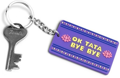 Happily Unmarried Ok Tata Bye Locking Key Chain Happily Unmarried Ok Tata Bye Locking Key Chain