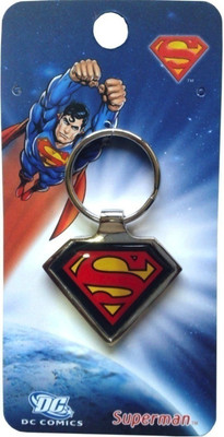 Warner Bros Superman Adventures Metal Key Chain Warner Bros Superman Adventures Metal Key Chain