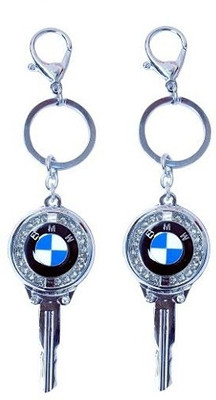 37% OFF on Phoenix Pack Of 2 BMW Stone Studded Metal Locking Key Chain 37% OFF on Phoenix Pack Of 2 BMW Stone Studded Metal Locking Key Chain