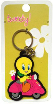 Planet Superheroes Tweety Scooter Locking Key Chain Planet Superheroes Tweety Scooter Locking Key Chain