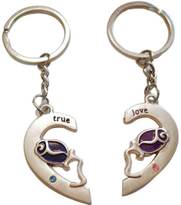ShopeGift Love Rose Magnetic Pair Key Chain ShopeGift Love Rose Magnetic Pair Key Chain
