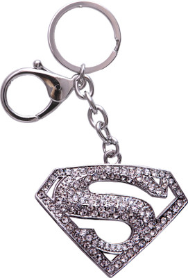 50% OFF on Oyedeal Studded Superman KYCN490 Locking Key Chain