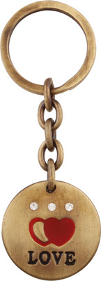 60% OFF on eGizmos Love with three Diamonds in Yellowish Metal Key Chain 60% OFF on eGizmos Love with three Diamonds in Yellowish Metal Key Chain