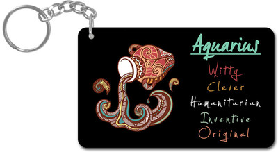 34% OFF on Lovely Collection Zodiac Sign Aquarius Key Chain 34% OFF on Lovely Collection Zodiac Sign Aquarius Key Chain