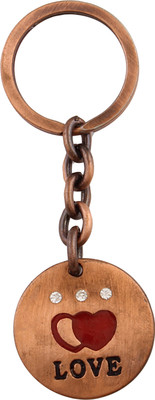 60% OFF on eGizmos Love with three Diamonds in Redish Metal Key Chain 60% OFF on eGizmos Love with three Diamonds in Redish Metal Key Chain