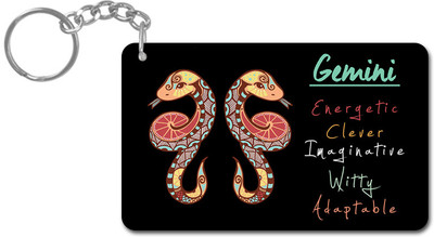 34% OFF on Lovely Collection Zodiac Sign Gemini Key Chain 34% OFF on Lovely Collection Zodiac Sign Gemini Key Chain