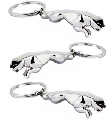 Saugat Traders Jaguar Metallic (Pack of 3) Key Chain Saugat Traders Jaguar Metallic (Pack of 3) Key Chain