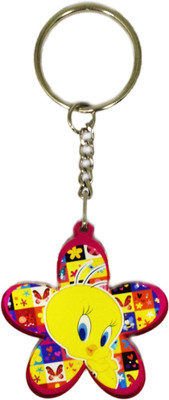 Warner Brothers 251 - WB Tweety Flower Key Chain Warner Brothers 251 - WB Tweety Flower Key Chain