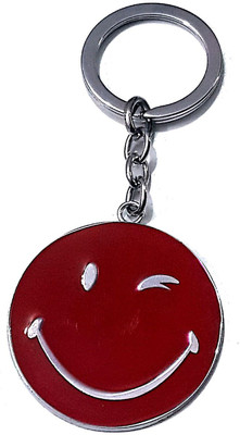 73% OFF on FCS Smilly Blink Metal Key Chain